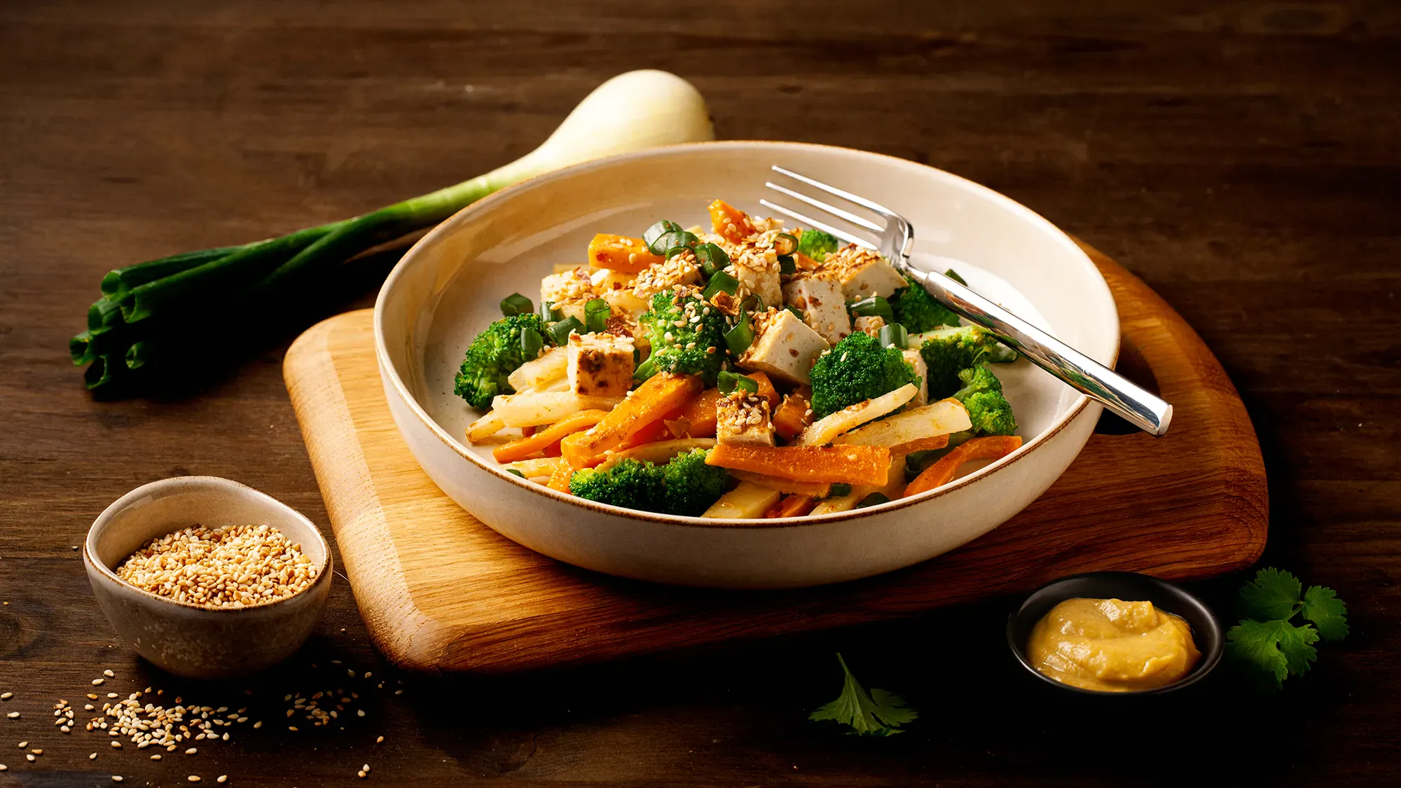 Tofu z brokułami po azjatycku Tofu z brokułami po azjatycku - przepis Kamis