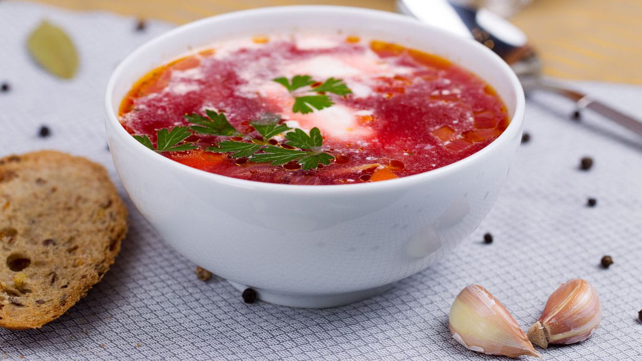 Barszcz ukraiński - przepis Kamis