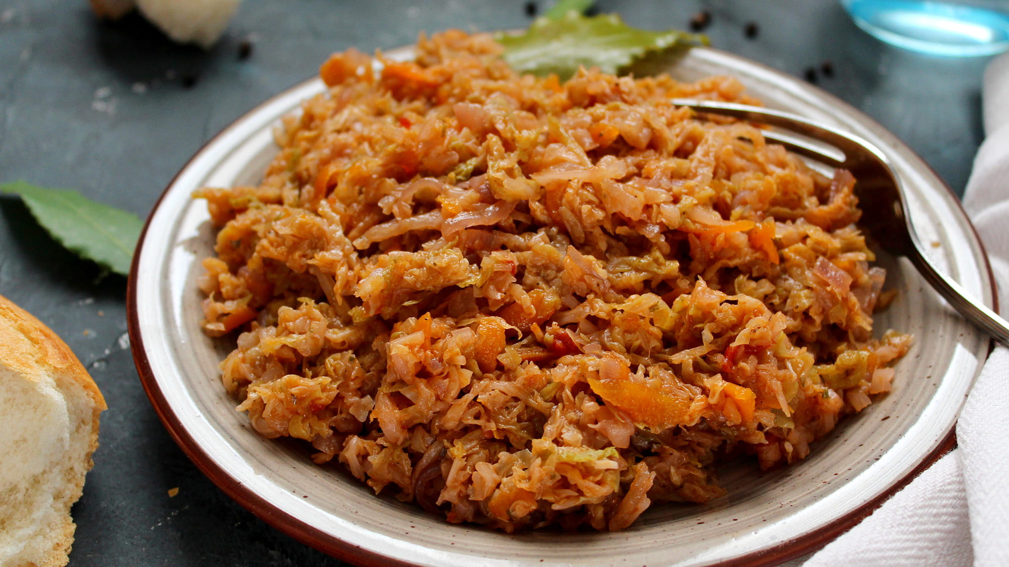 Bigos wegański - przepis Kamis