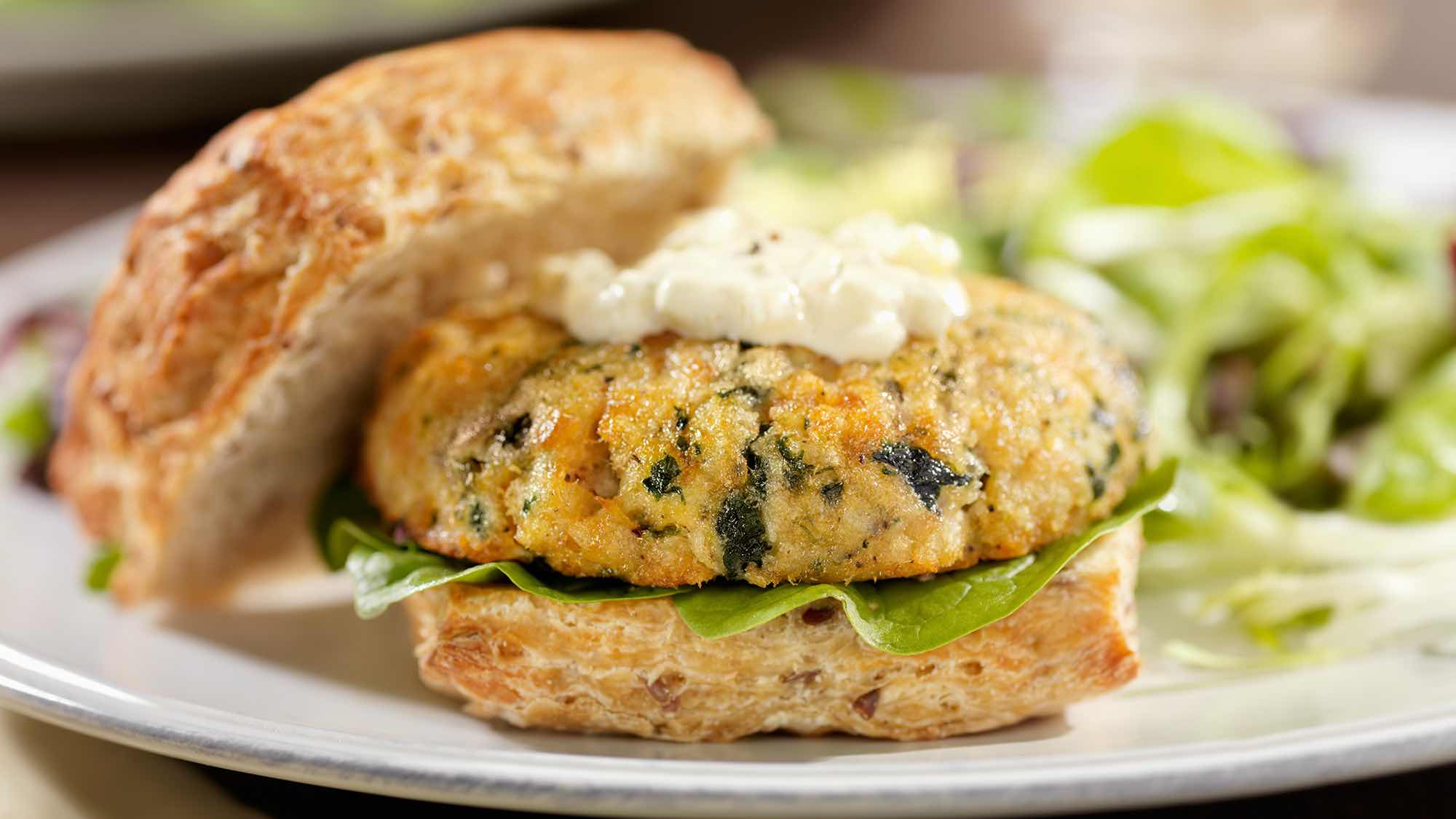 Fiszburger - kotlet rybny