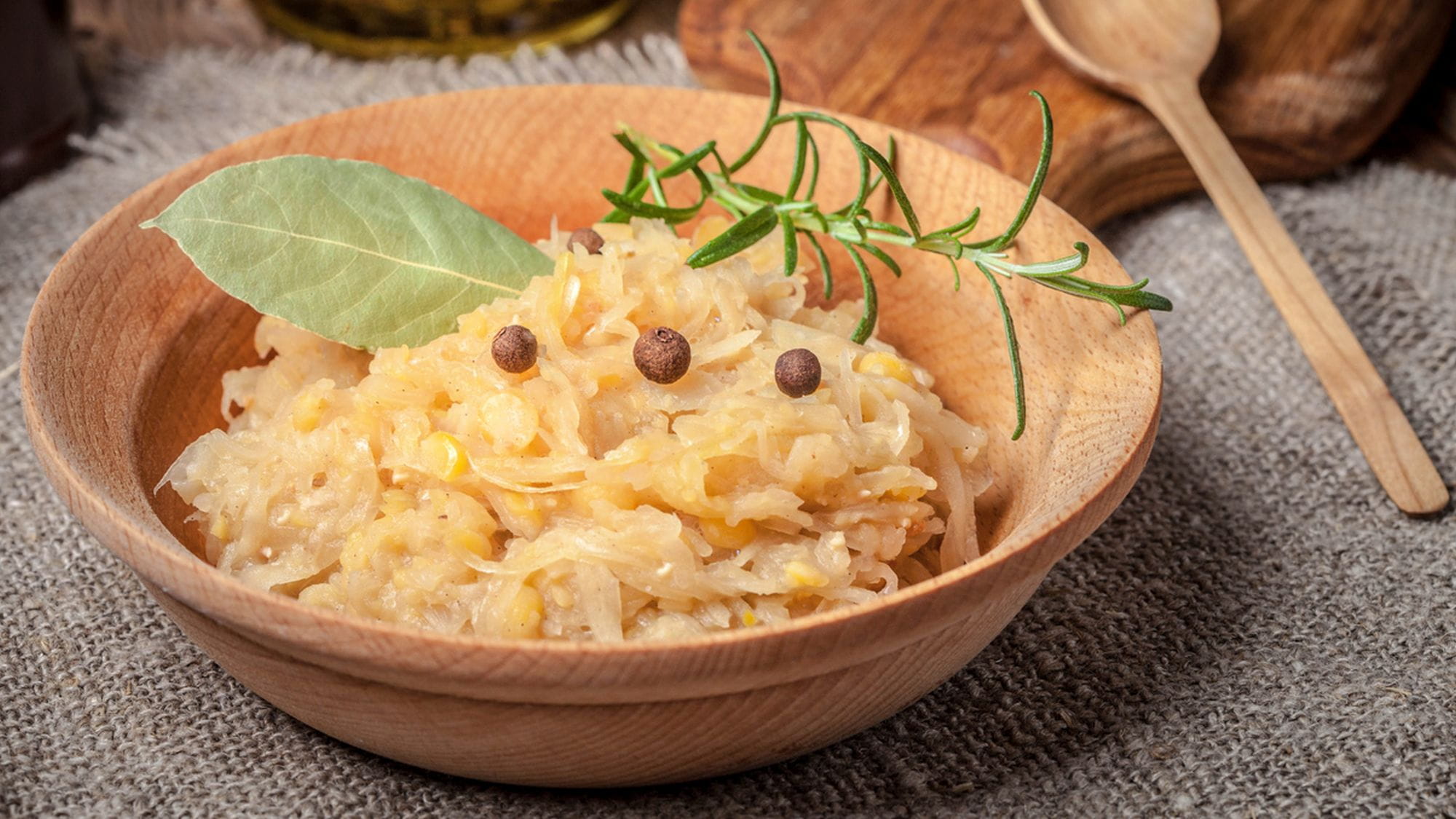 Kapusta z grochem - bidula