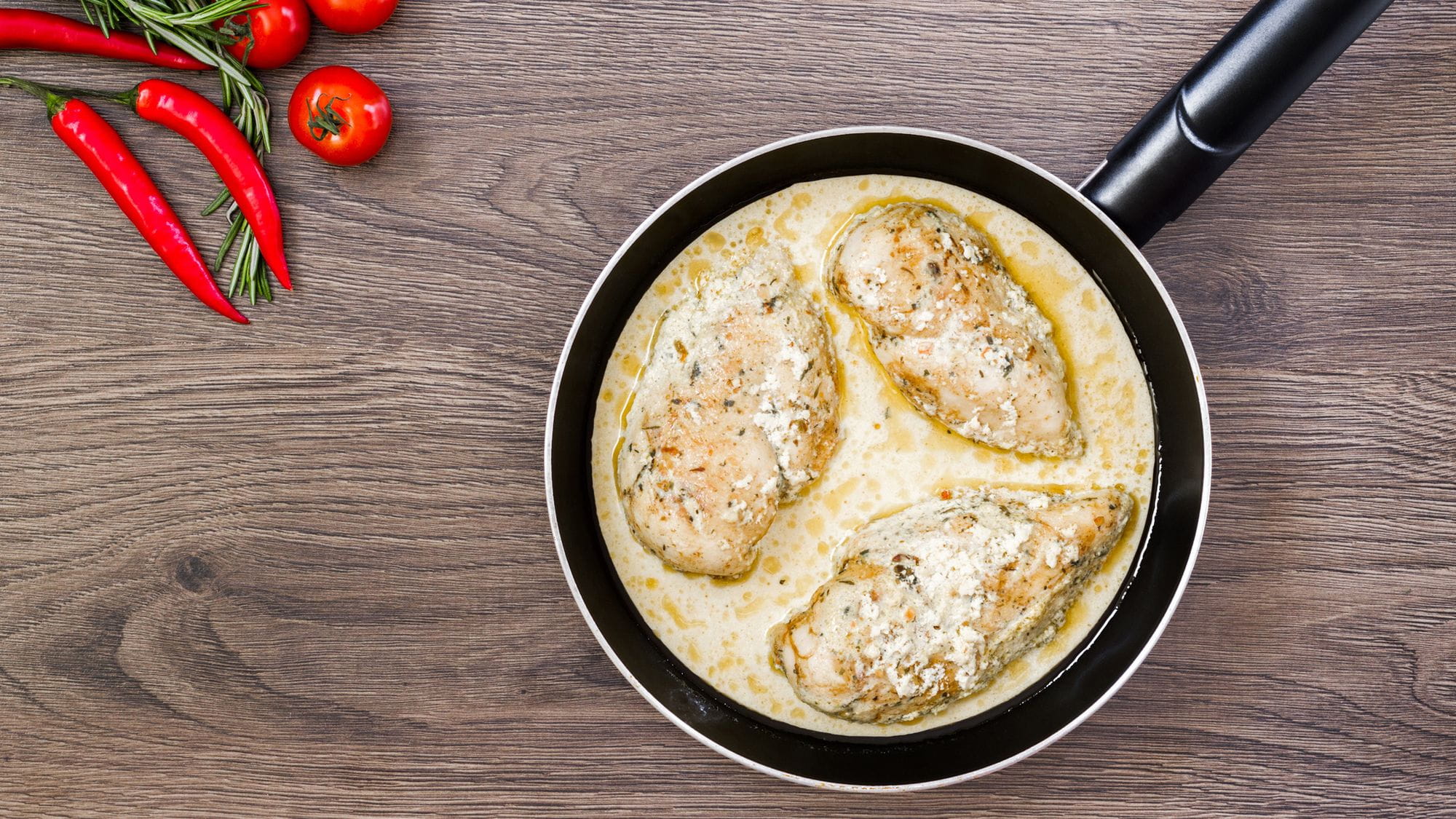 Kurczak w sosie śmietanowym - przepis Kamis