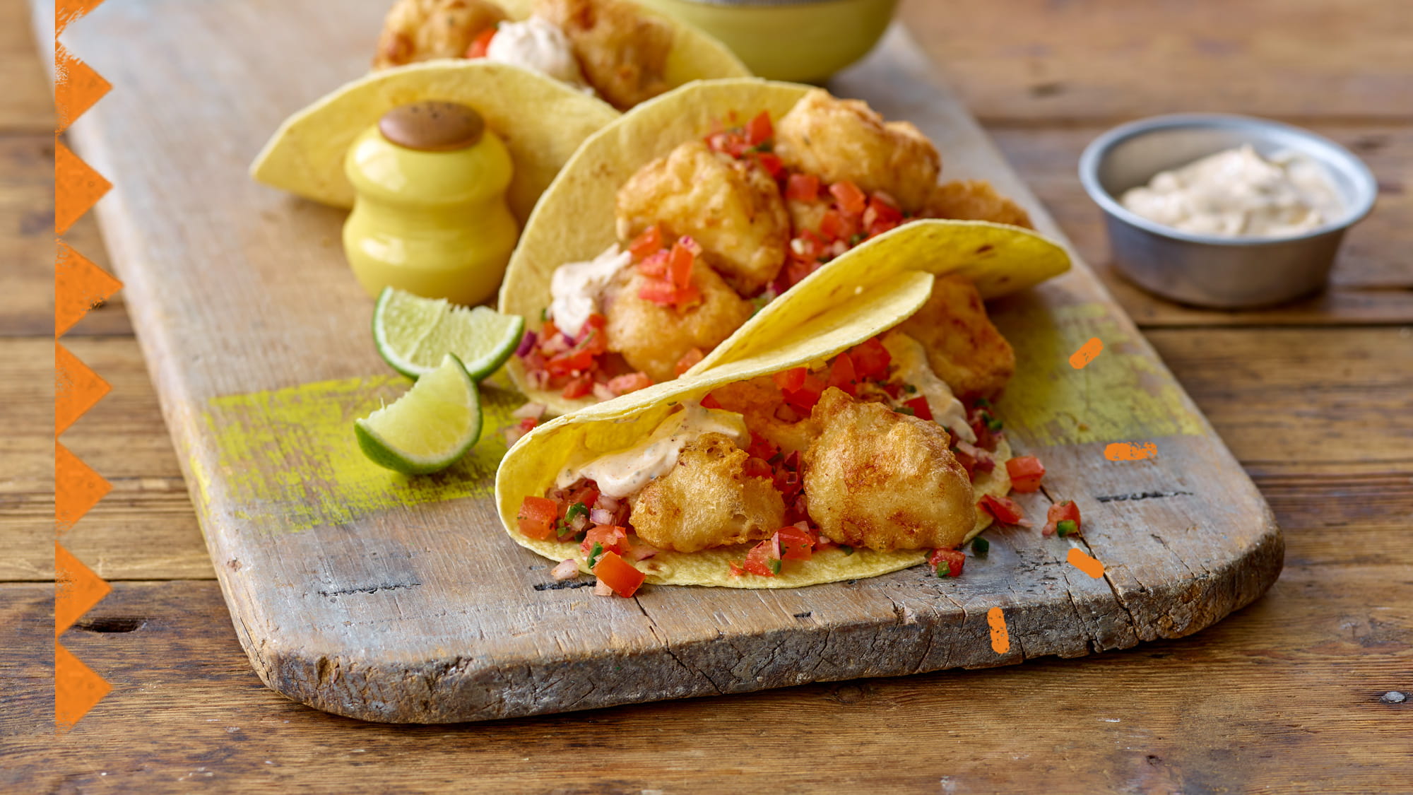 Meksykańskie tacos z rybą i salsą pomidorową l Kamis.pl