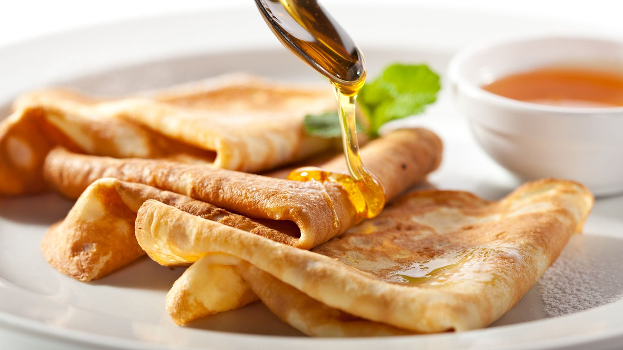 Naleśniki z imbirem i miodem - przepis Kamis