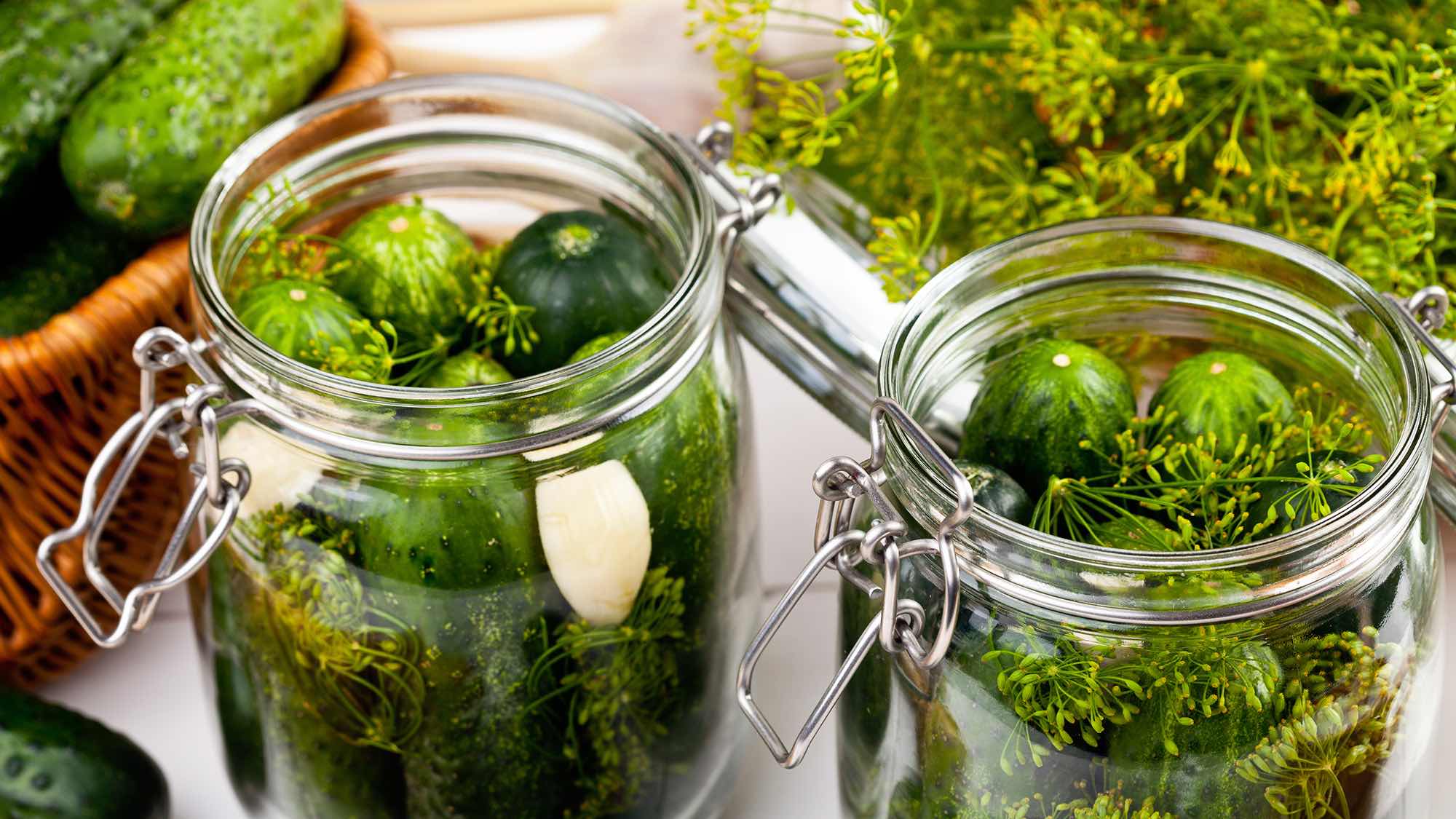 Ogórki kwaszone - przepis