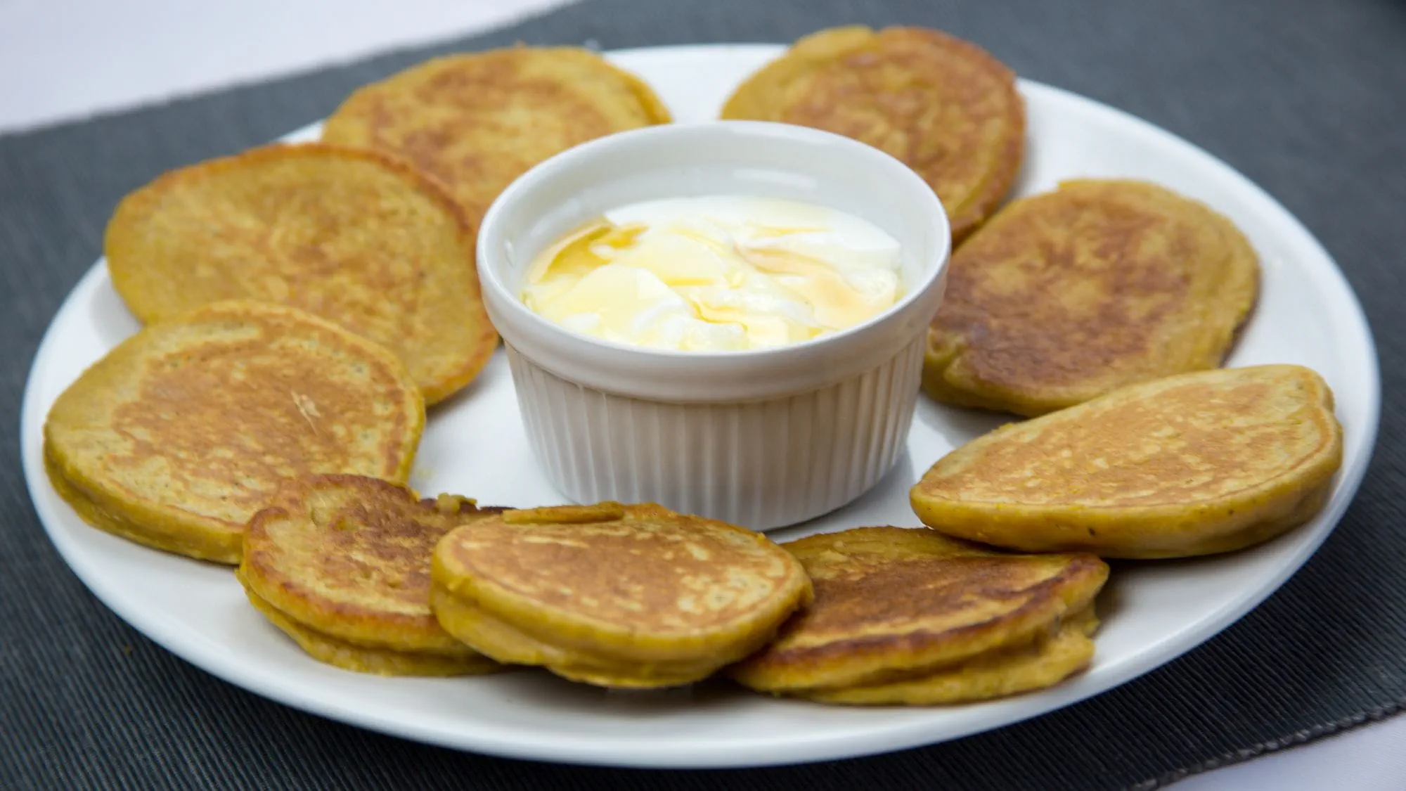 Pancakes z pieczoną dynią