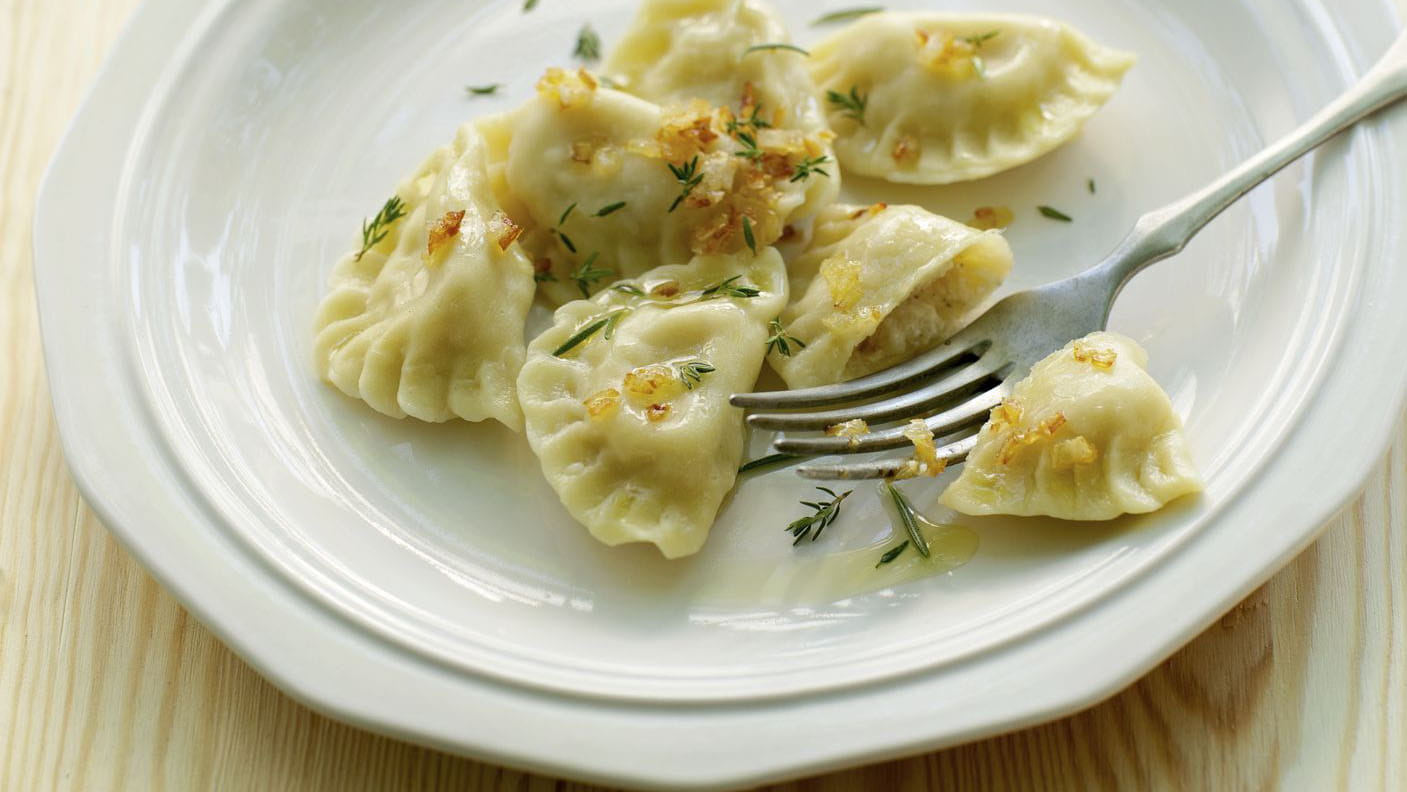 Pierogi ruskie - przepis Kamis