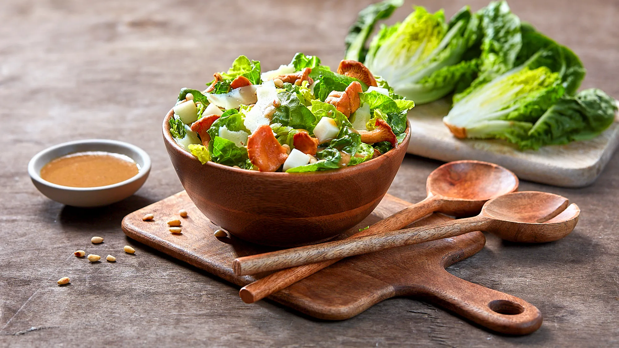 Sałatka z kurkami i kalarepą - przepis Kamis