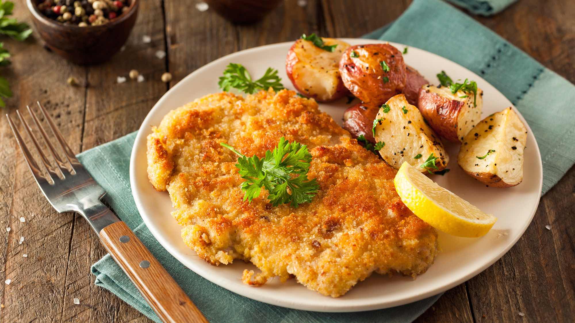 Serowe kotlety schabowe