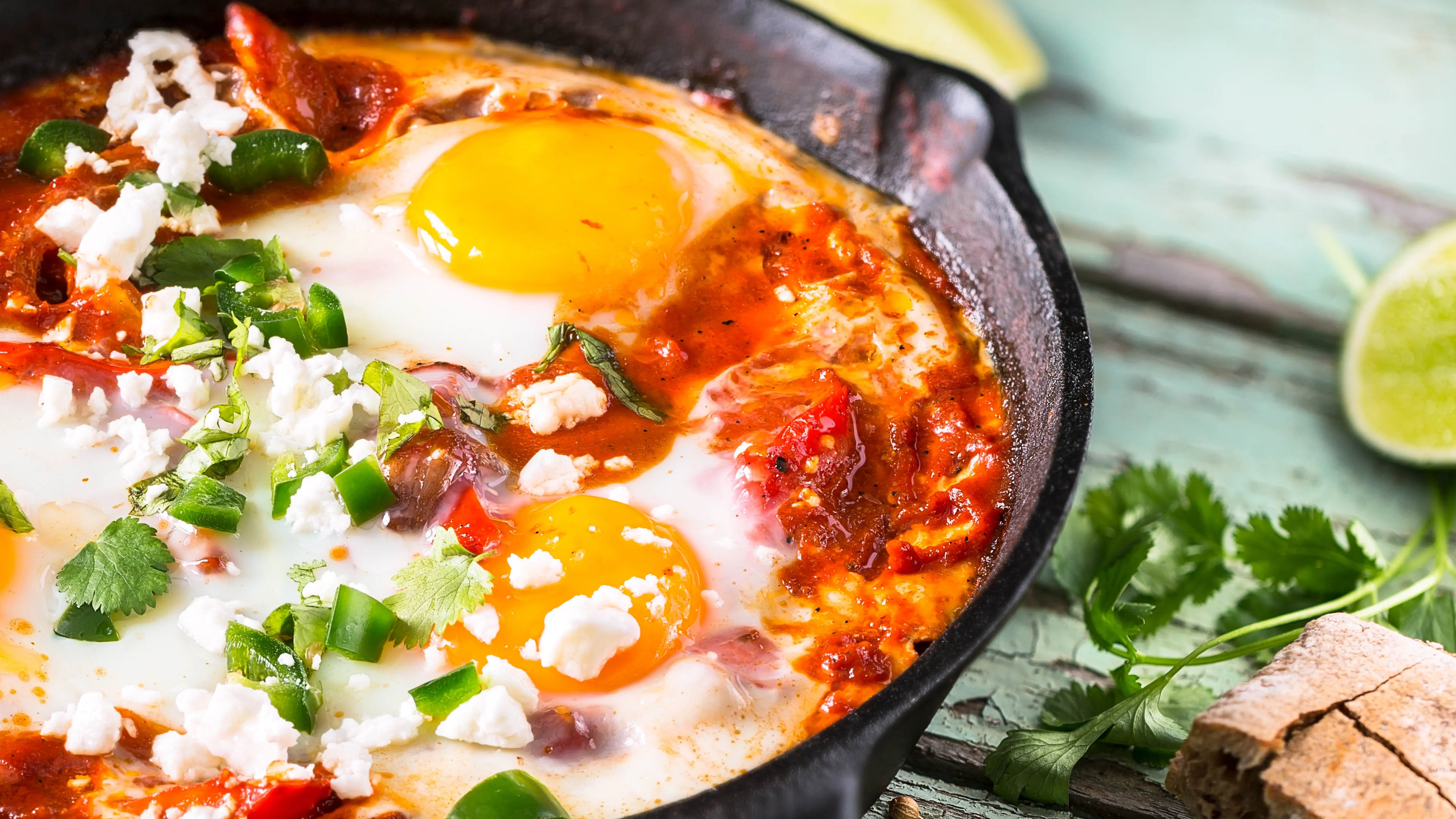 Śródziemnomorska shakshuka Śródziemnomorska shakshuka - przepis Kamis