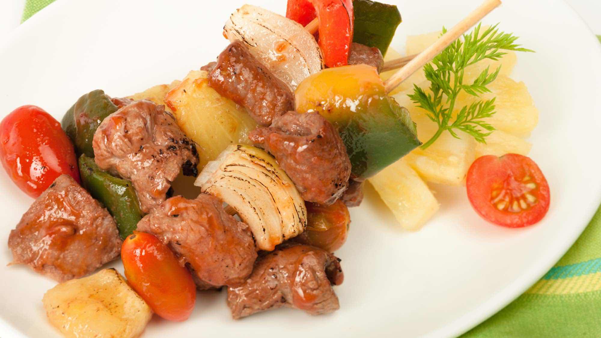 Szaszłyki jagnięce - szaszłyki na grilla