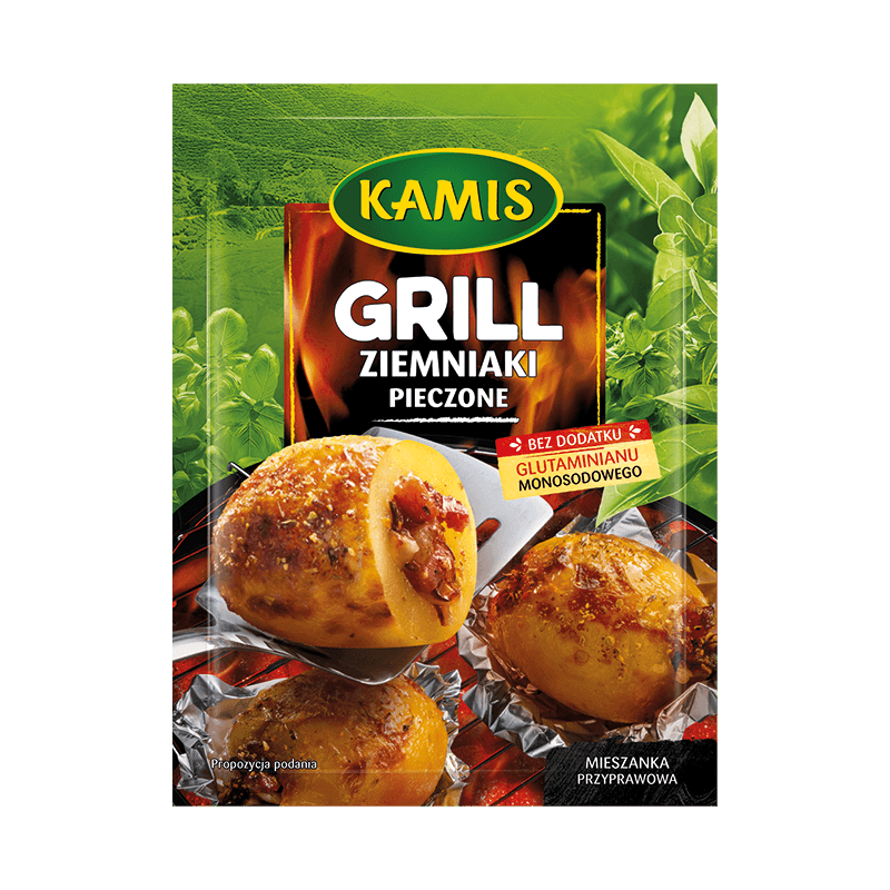 grill ziemniaki pieczone