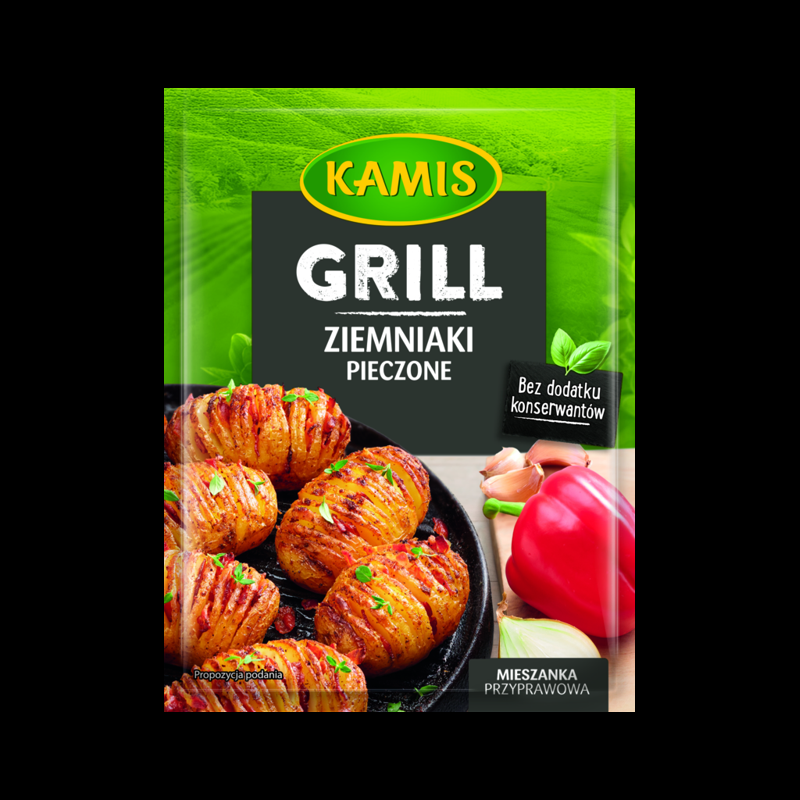 grill ziemniaki pieczone