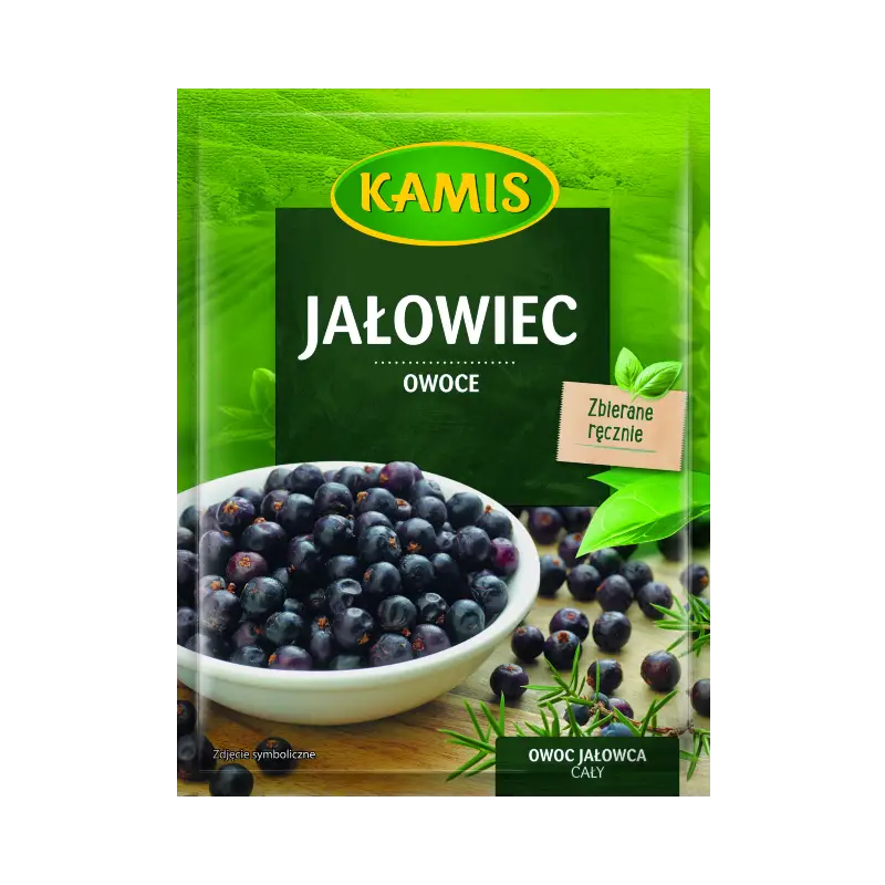 Jałowiec w torebce
