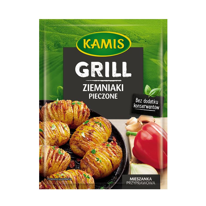 grill ziemniaki pieczone