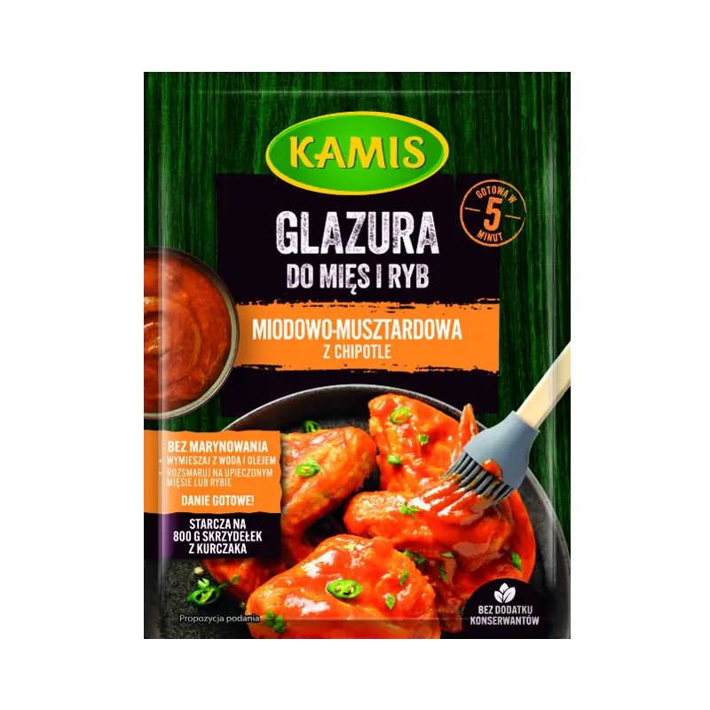 Glazura Miodowo Musztardowa Z Chipotle