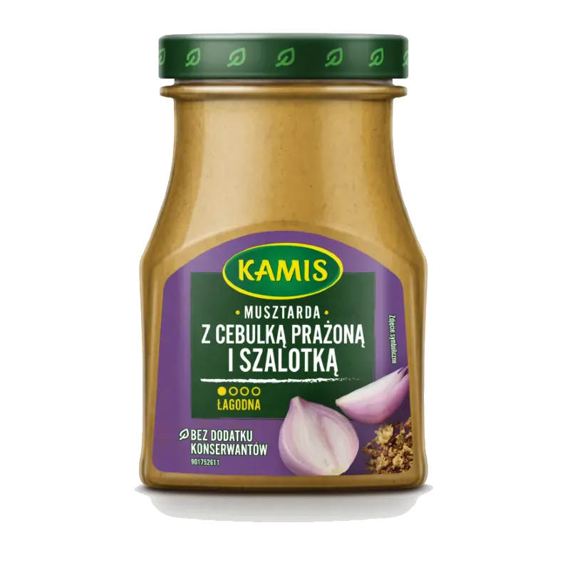 Musztarda z Prażoną Cebulką i Szalotką