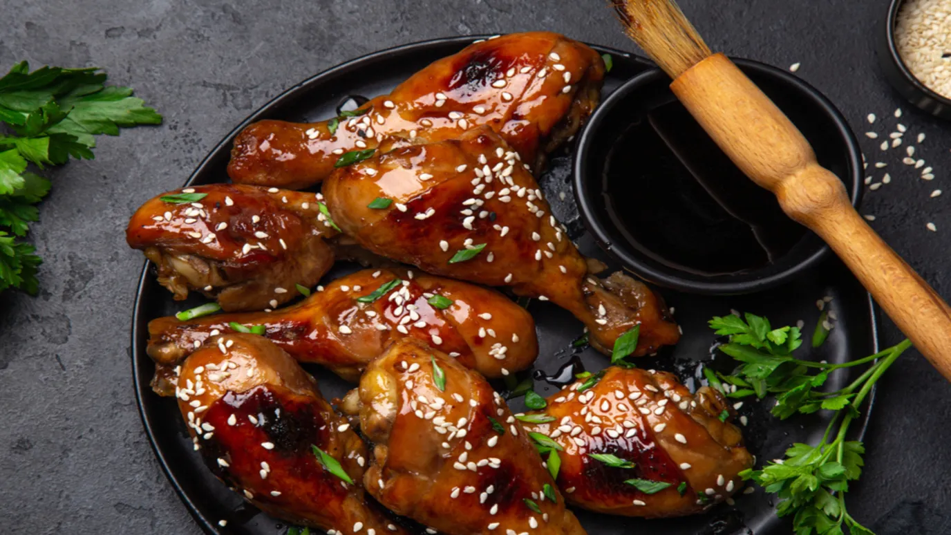 Glazurowane Pałki Z Kurczaka